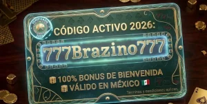  Cupón verificado del códigol Brazino777 